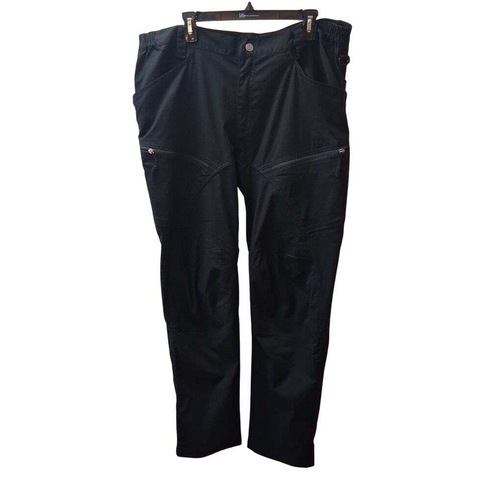 Call Dradon Men's Black Tactical Cargo Long Pants Utility Pockets-3XL
